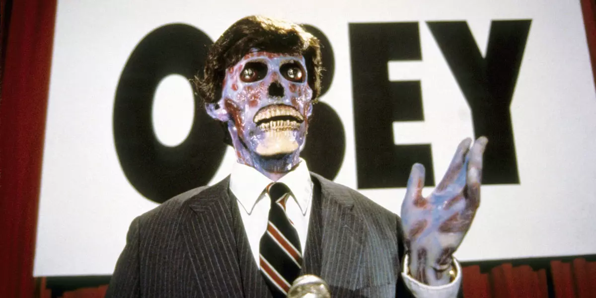 Discorso del presidente degli Stati Uniti alieno, vero esempio di horror politico