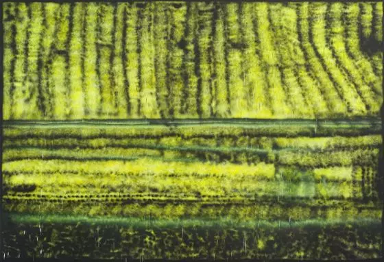 Il quadro di Richter utilizzato nel vestito di Raf Simons 