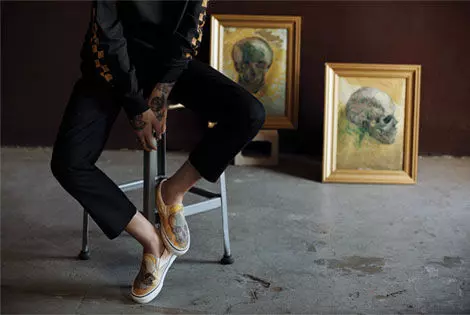 Scarpe Vans con quadro Van Gogh