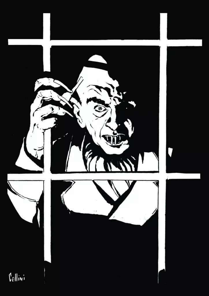 Nosferatu, illustrazione di Daniele Cellini
