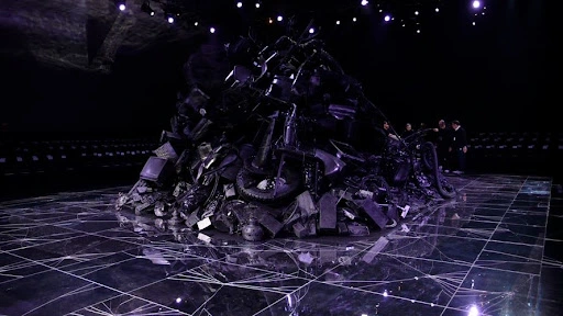 La cornucopia, scenografia Alexander McQueen F/W 2009

