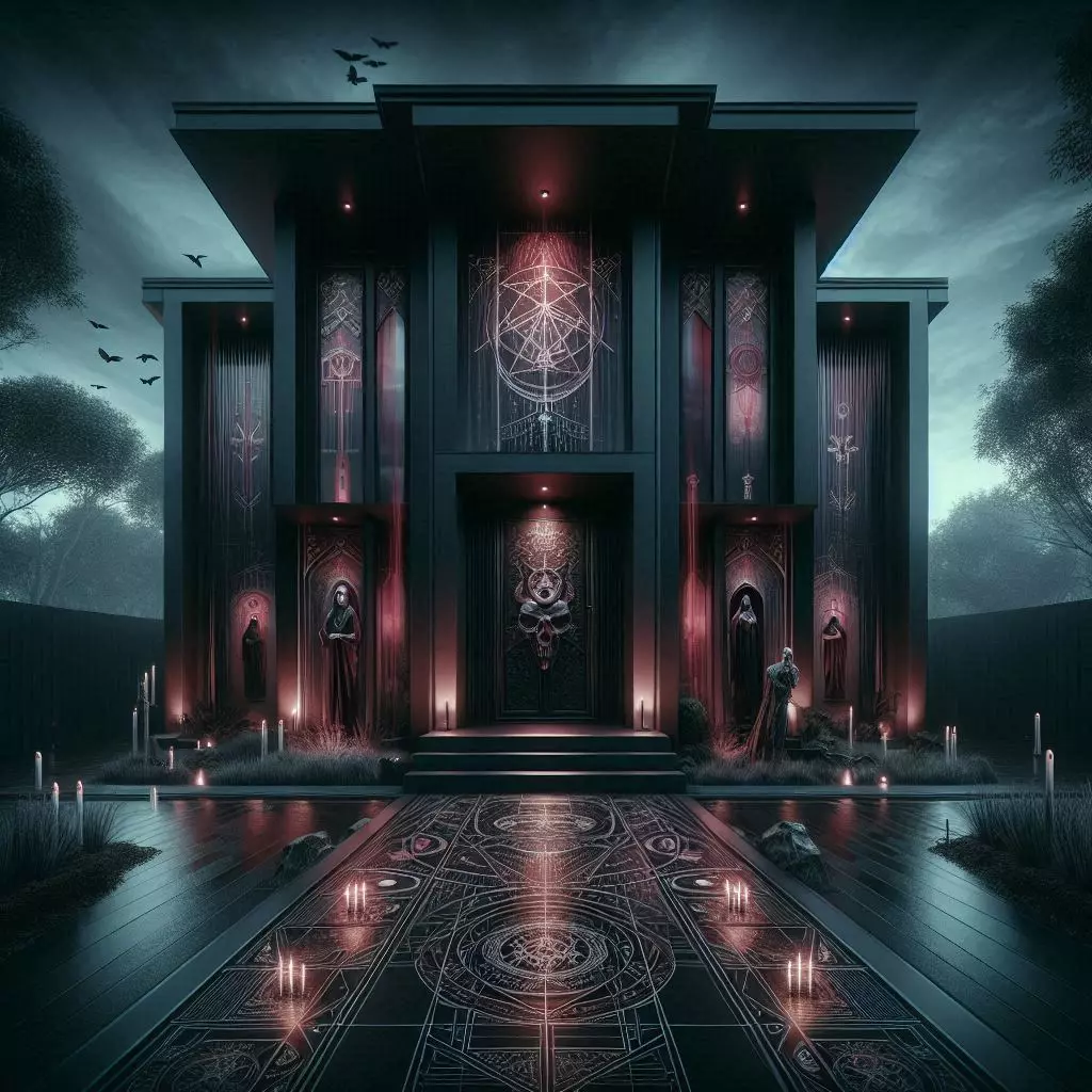 La casa maledetta moderna